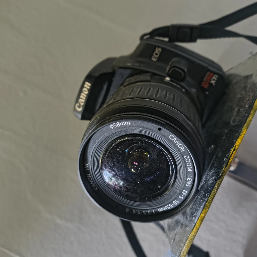Canon Rebel XTI Black DSLR Camera